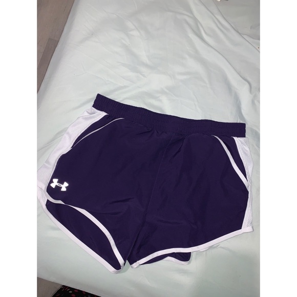 Under Armour Pants - Under Armour Shorts Purple and White